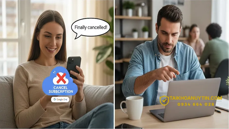 Cách Hủy Gói Google One Trên Điện Thoại Android
