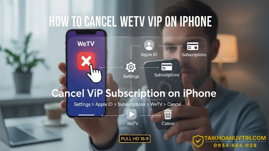 WeTV VIP là gì và vì sao người dùng iPhone thường quên hủy