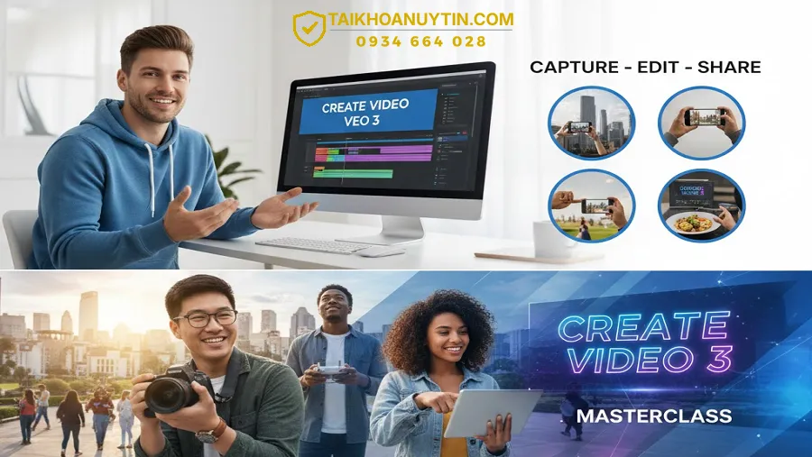 Hướng dẫn cách tạo video Veo 3 từng bước