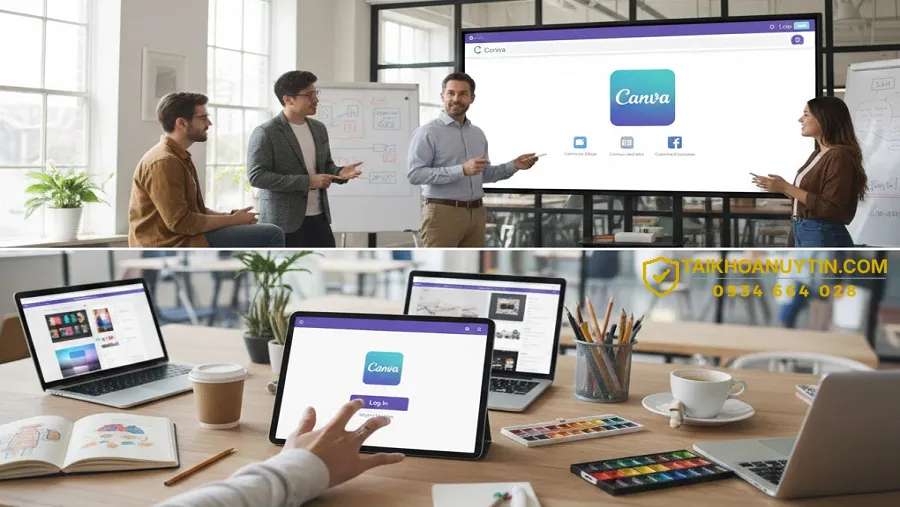 Canva đăng nhập và vấn đề bảo mật tài khoản