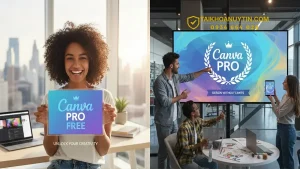 Canva Pro Free là gì? Cách dùng an toàn & mua Canva Pro giá rẻ