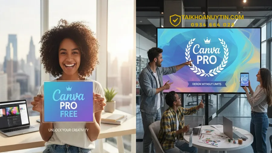 Canva Pro Free là gì? Cách dùng an toàn & mua Canva Pro giá rẻ