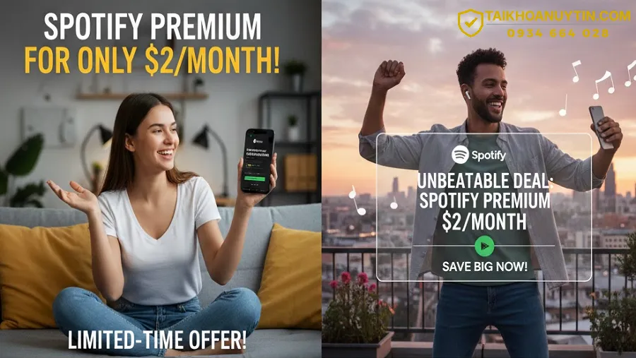 Mua Spotify Premium Giá Rẻ Chỉ 50K/Tháng – Giải Pháp Nghe Nhạc Bản Quyền Đỉnh Cao