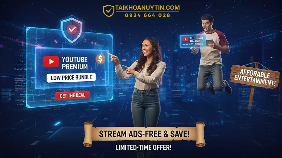 Mua YouTube Premium Giá Rẻ Gói 6 Tháng – Giải Pháp Xem YouTube Không Quảng Cáo