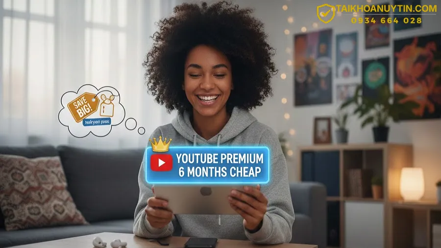 So sánh gói YouTube Premium 1 tháng, 6 tháng và 1 năm