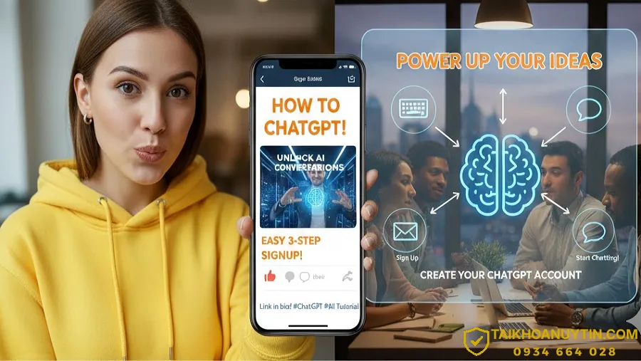 Cách tạo tài khoản ChatGPT chuẩn nhất – Hướng dẫn chi tiết từ A đến Z
