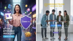 Mua Canva Pro giá rẻ – Giải pháp thiết kế chuyên nghiệp, tiết kiệm chi phí