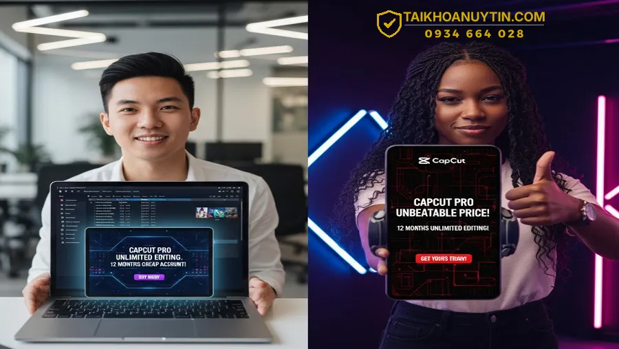 Tài khoản CapCut Pro và xu hướng video ngắn tại Việt Nam