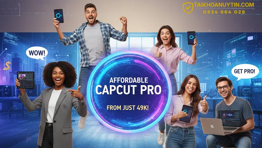 Những Tính Năng Đáng Giá Khi Mua Tài Khoản CapCut Pro