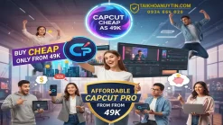 Mua CapCut Pro Giá Rẻ Chỉ Từ 49K – Giải Pháp Edit Video Chuyên Nghiệp