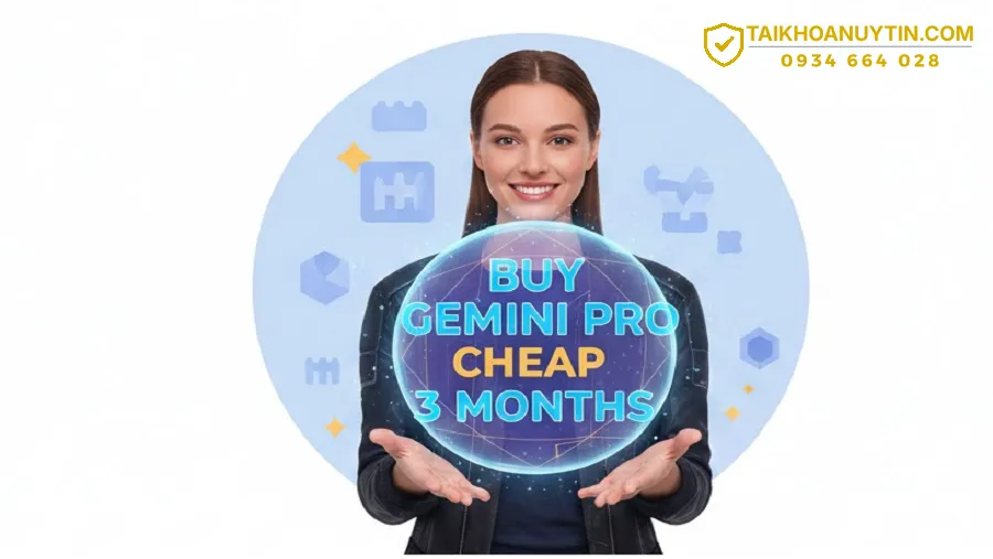 Giá trị đầu tư khi mua Gemini Pro 3 tháng