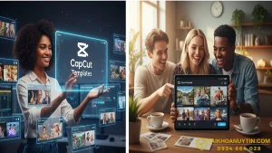 Mẫu CapCut đẹp miễn phí & Pro | Kho template hot trend