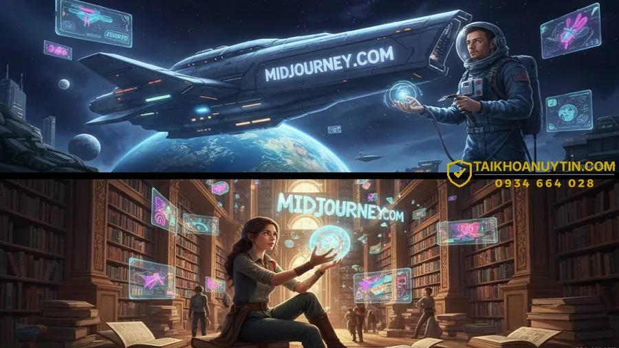Ứng dụng thực tế của Midjourney trong công việc