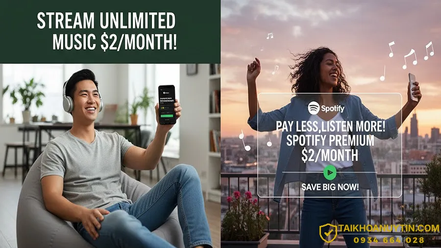Quy Trình Đăng Ký Spotify Premium Tại Taikhoanuytin.com