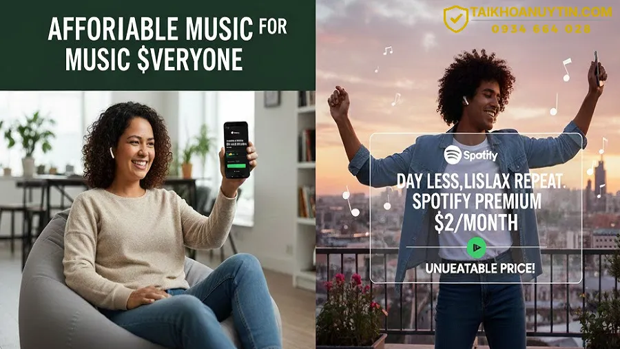 Vì Sao Nên Mua Spotify Premium Giá Rẻ Chỉ 50K/Tháng?