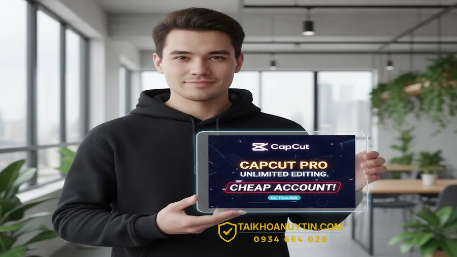 Ai nên sử dụng tài khoản CapCut Pro 12 tháng?