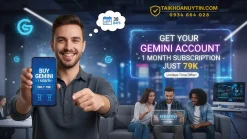 Mua Tài Khoản Gemini - Mua Gemini Pro, Gemini 2.5 Giá Tốt