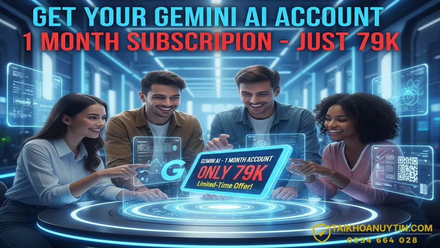 Hướng dẫn mua tài khoản Gemini an toàn và nhanh chóng
