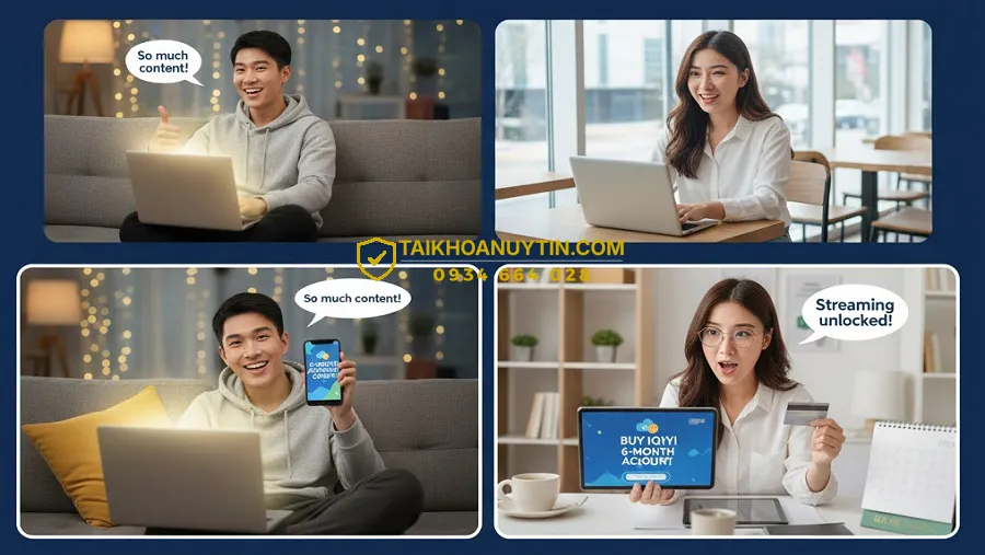 Lợi ích khi mua tài khoản iQIYI giá rẻ 6 tháng