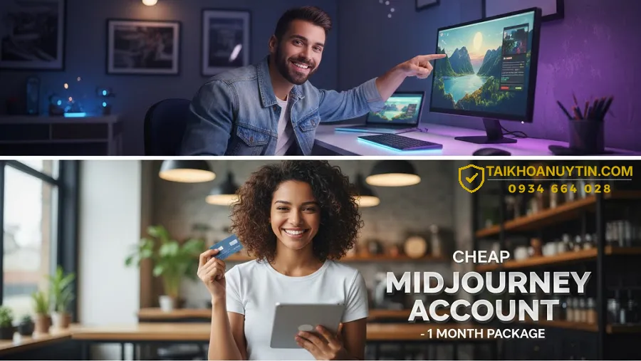 Lợi ích khi mua tài khoản Midjourney giá rẻ tại Taikhoanuytin.com