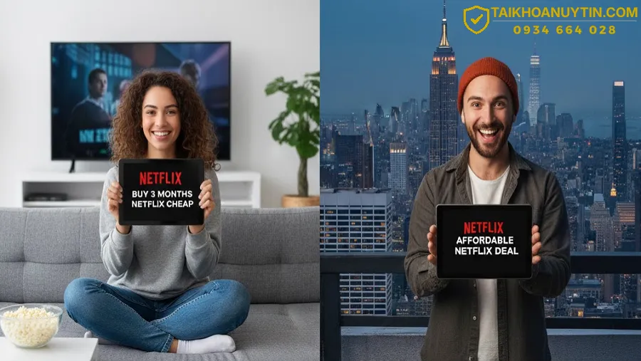 Hướng dẫn đăng ký và mua Netflix 3 tháng