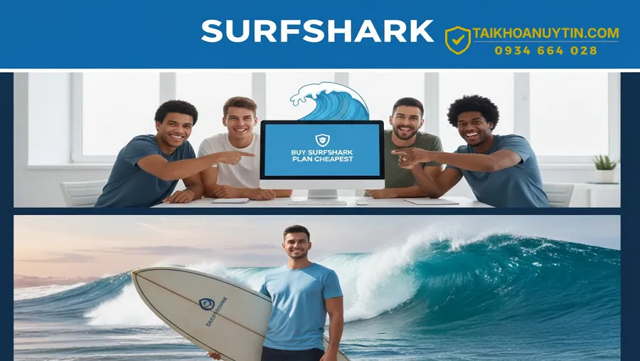Mua key Surfshark hay mua tài khoản Surfshark?