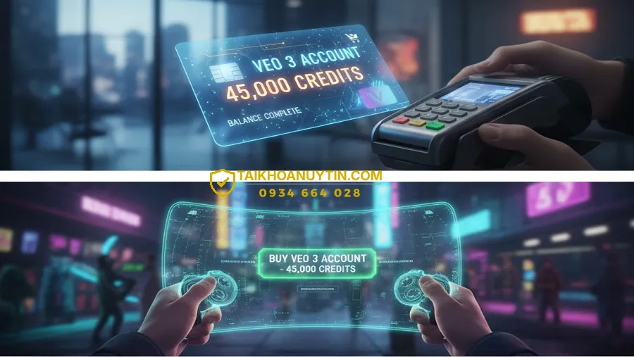 Mua tài khoản Veo 3 giá rẻ 45.000 credit – Giải pháp tạo video AI chuyên nghiệp