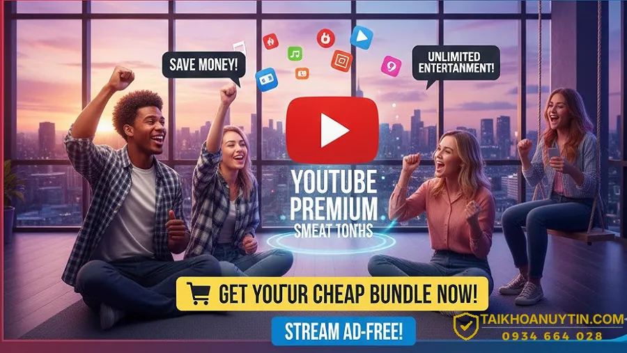 Các loại gói YouTube Premium phổ biến hiện nay