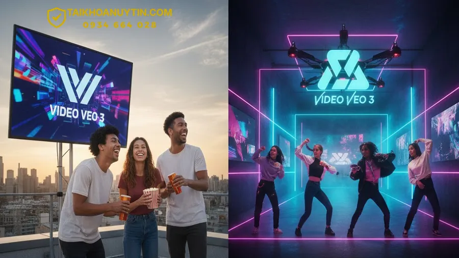 Video Veo 3 AI – Tạo Video Điện Ảnh, Mua Veo 3 Ultra Chính Hãng