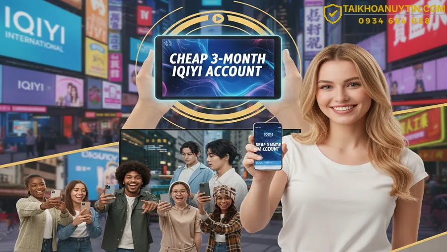 Mua tài khoản iQIYI giá rẻ 3 tháng – Trải nghiệm trọn vẹn iqiyi china bản quyền