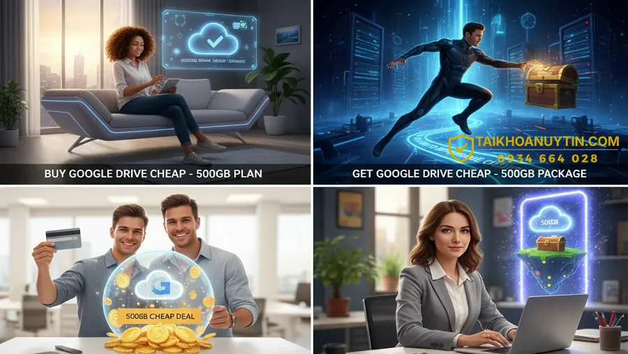 Google Drive & Google One – Nền tảng lưu trữ cốt lõi của hệ sinh thái Google