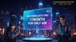 Mua Perplexity Pro Giá Rẻ 1 Tháng Chỉ Với 49K – Giải Pháp AI Tìm Kiếm Thông Minh