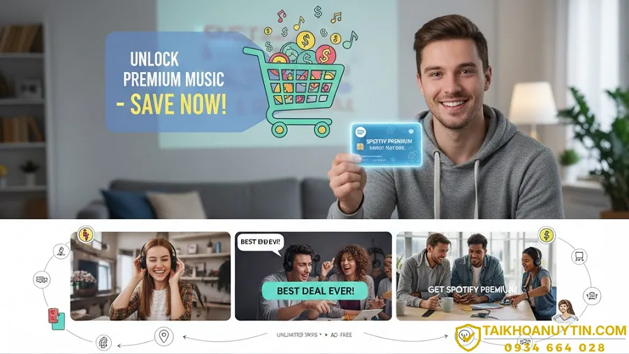 Trải nghiệm nổi bật khi sử dụng tài khoản Spotify