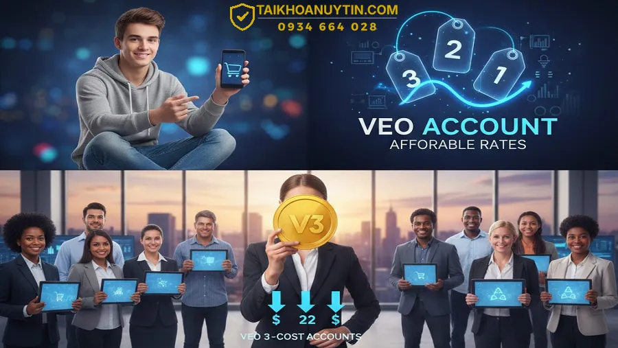 Tài Khoản Veo 3 Giá Rẻ Nhất Việt Nam – Giải Pháp AI Cao Cấp Cho Người Dùng Thông Minh