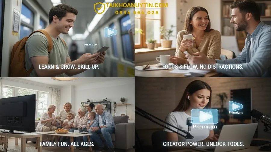 YouTube Premium mang lại những lợi ích gì?