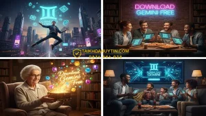 Download Gemini Free – Trải Nghiệm AI Google Miễn Phí
