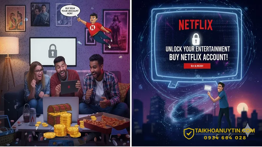 Cách Đăng Ký Và Sử Dụng Tài Khoản Netflix Giá Rẻ