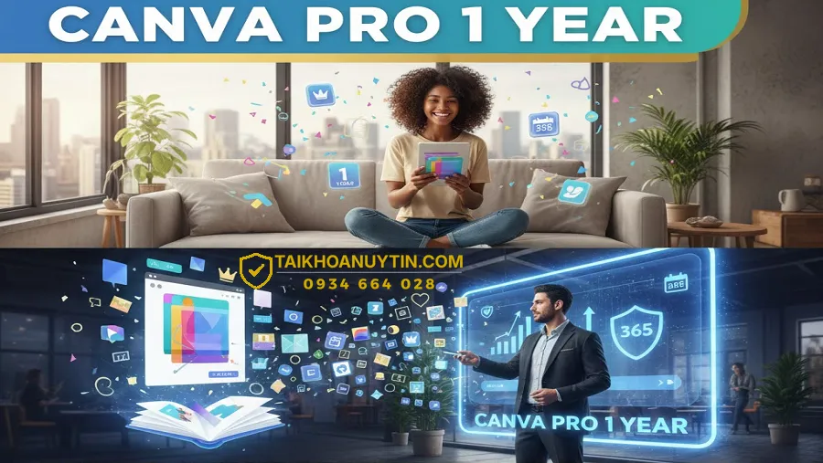 Hướng Dẫn Đăng Ký Canva Pro 1 Năm Nhanh Chóng