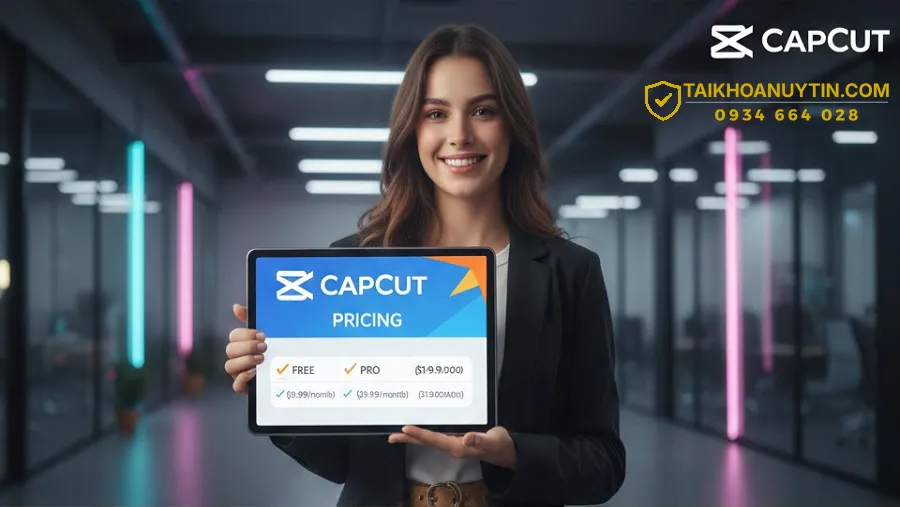 Tài khoản CapCut Pro là gì?