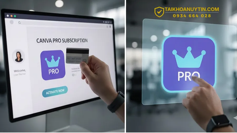 So sánh Canva miễn phí và Canva Pro