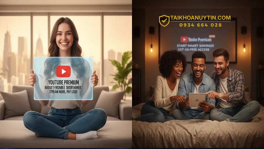 So sánh YouTube Premium giá rẻ và bản miễn phí