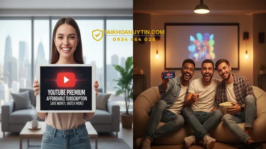Các gói YouTube Premium phổ biến hiện nay