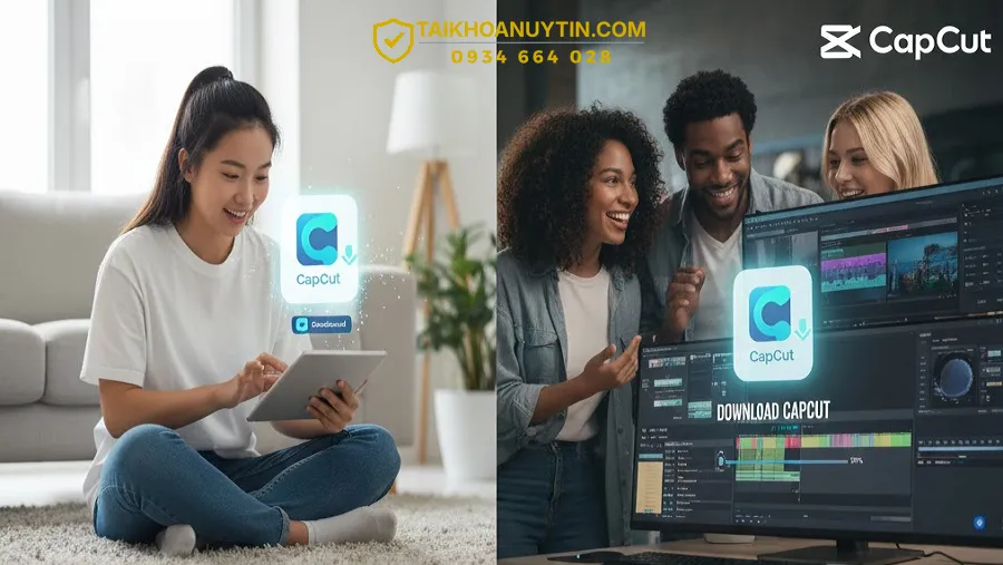 Download CapCut Chính Thức – Tải CapCut & CapCut Pro Giá Tốt