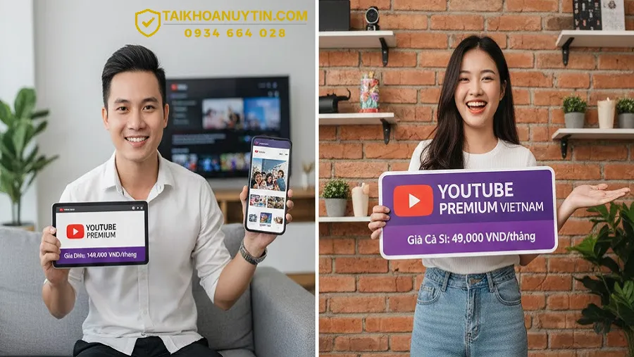 Giá YouTube Premium Việt Nam Chỉ Từ 50K/Tháng