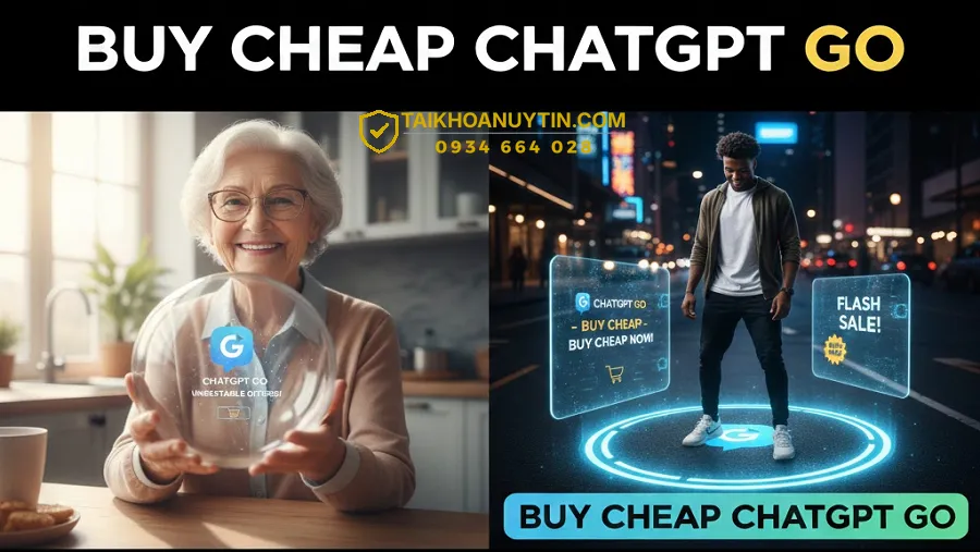 Vì sao nên mua tài khoản ChatGPT Go chỉ 49k/tháng