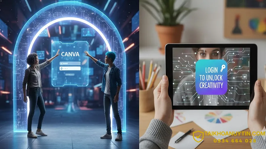 Các cách đăng nhập Canva phổ biến hiện nay
