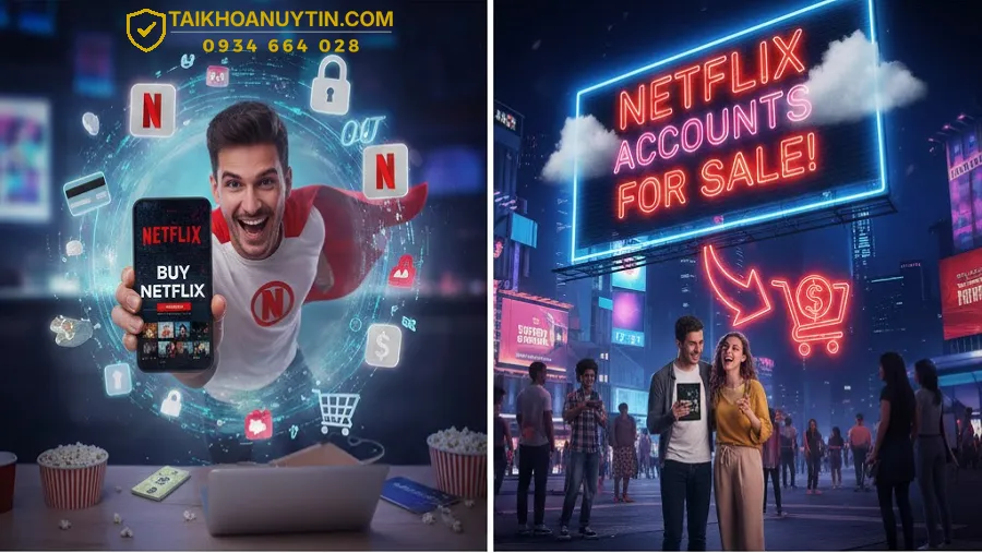 Mua Account Netflix Giá Rẻ 79k/Tháng | Netflix Premium Tiết Kiệm