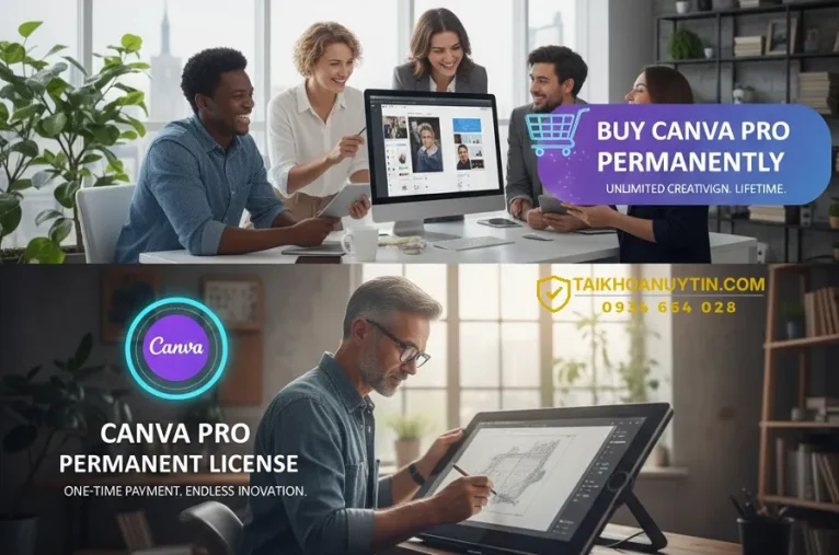 Mua Canva Pro Vĩnh Viễn Giá Rẻ | Tài Khoản Chính Chủ An Toàn