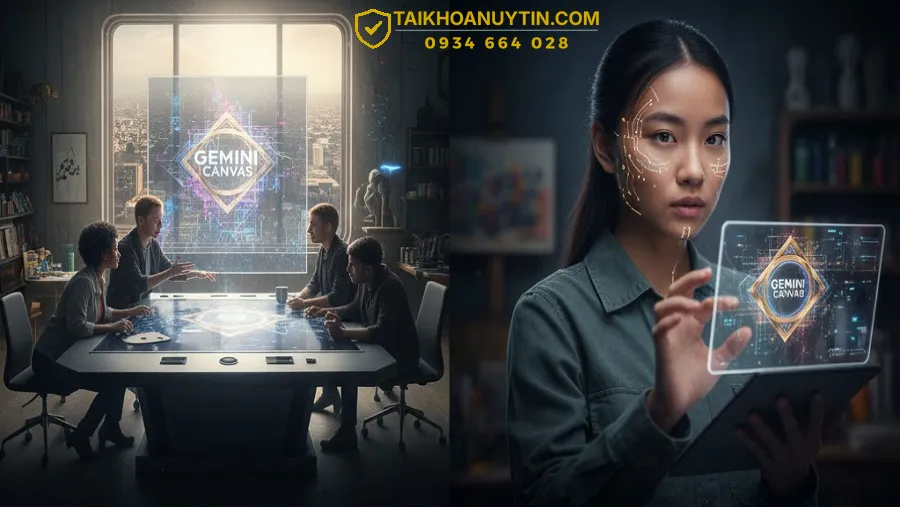 Canvas Gemini và Gemini API cho doanh nghiệp