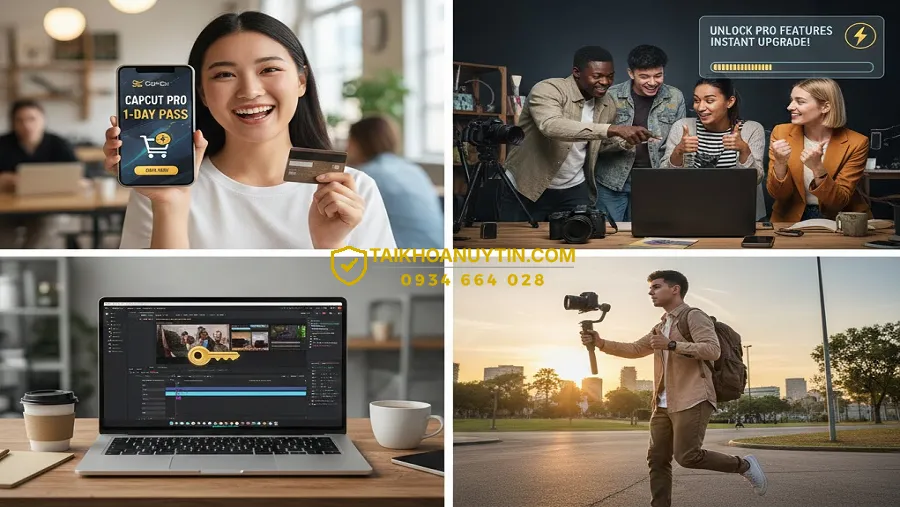 Mua CapCut Pro 1 Ngày Giá 15K Có Gì Đặc Biệt?